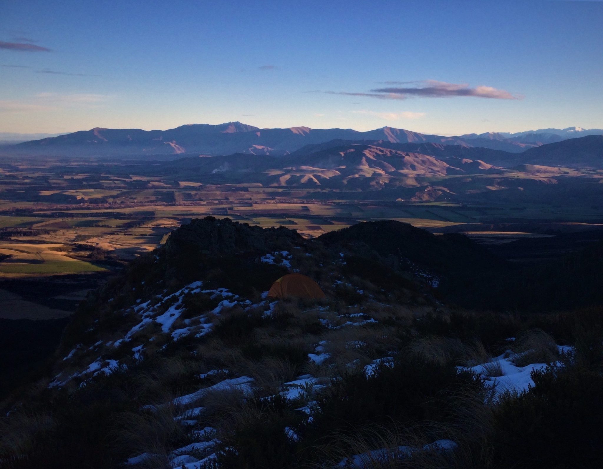 Winter and Somers Mt Somers Camp NZ Hikes