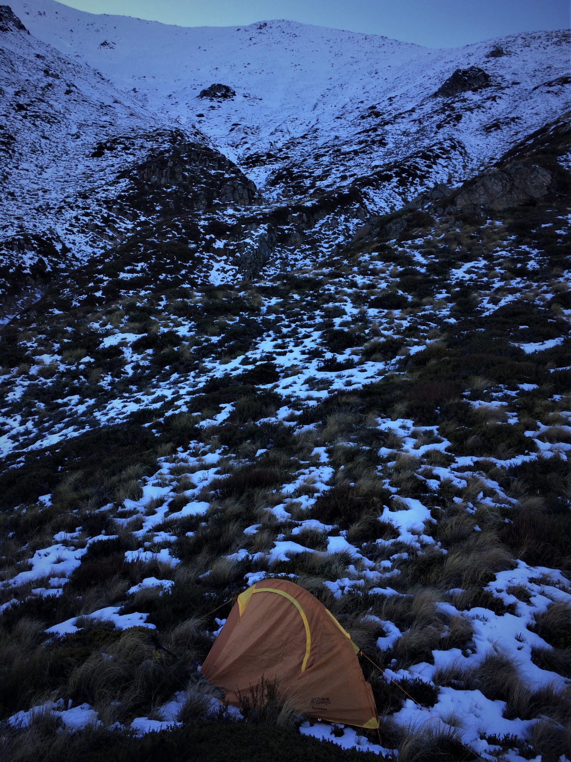 Winter and Somers Mt Somers Camp NZ Hikes